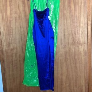 Windsor royal blue formal dress